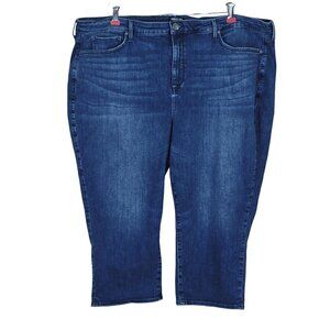 NYDJ Capri Jeans Women Size 24 44X20 Curves 360 High Rise Caliente Wash CMBT2903